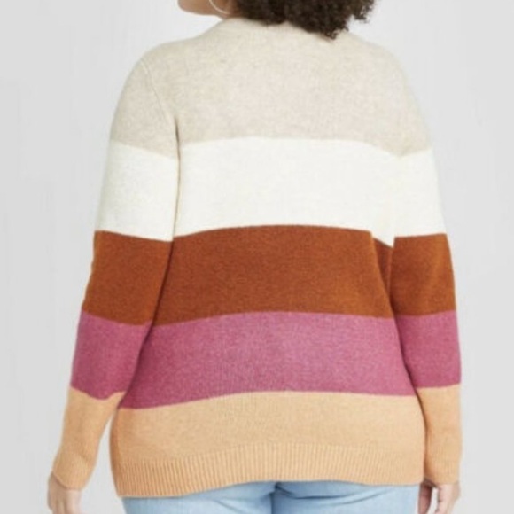 Ava & Viv Colorblock Sweater - Picture 3 of 9